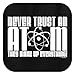Never Trust an Atom They Make Up Everything T-Shirt XL Black