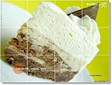 IMAGE OF Food Photo Tile Mural F057. 17x25.5 inches using (24) 4.25x4.25 ceramic tiles.