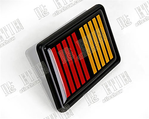 Ralliart Front Grill Emblem MITSUBISHI Lancer EVO 8 9 10 (1 piece)