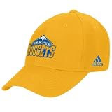 adidas Denver Nuggets Gold Basic Logo Adjustable Wool Hat