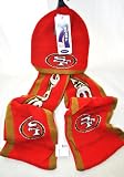 NFL San Fransisco 49ers Knit Nfl official Hoody Scarf NEW