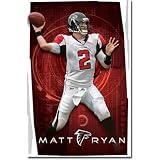 Atlanta Falcons Matt Ryan NFL QB Poster Print 22x34