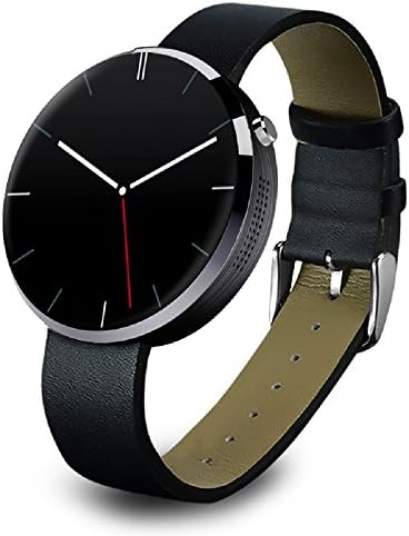 Sunflower DM360 Waterproof Bluetooth Smart Watch Heart Rate Monitor Smartwatch Finger Gestures Voice Control Wirst Watch for IOS Apple iPhone and Android Smartphone (black)