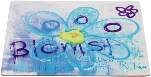 Aida Poul Pava Platzset More Flowers 30&nbsp;x&nbsp;40&nbsp;cm, blau