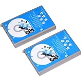 2PKs PowerGen Premium Quality Li-ion 3.7V Battery for EN-EL5 / ENEL5 / CP1 / CP-1