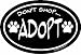 Imagine This 4-Inch by 6-Inch Car Magnet Social Issues Oval, Don't Shop Adopt Imagine This 4-Inch by 6-Inch Car Magnet Social Issues Oval, Don't Shop Adopt
