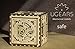 UGEARS Wooden 3D Model Safe Mechanical Puzzle Construction Gift Set self-Assembly