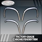 2000-2006 Chevy Tahoe Chrome Fender Trim w/o factory flares
