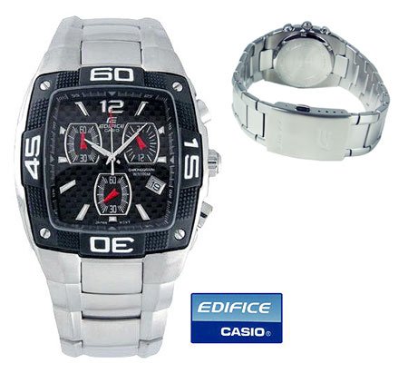 (CASIO) EDIFICE Mens Chronograph Watch (EF-515D-1AVDF)