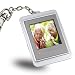 Digital Photo Frame Keychain 1.5" LCD Picture Album - Silver