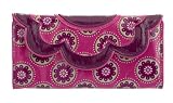 Vera Bradley Petal Wallet in Very Berry Paisley with Wrist Strap Review