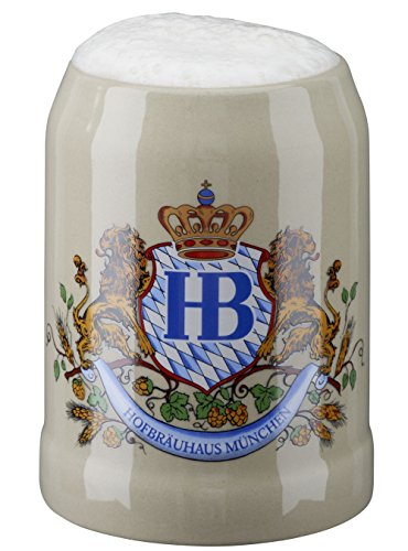 German Beer Mug Munich Hofbräuhaus München HB mug 0.5 liter King Werk KI 1000060
