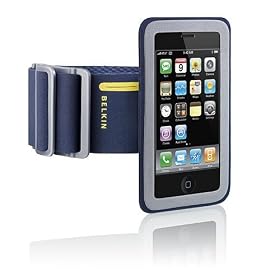 Belkin Sport Armband Plus with Fastfit for Iphone 3g / New Iphone 3gs (Blue/gray)