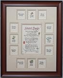 School Days Years Photo Picture Mat and Frame 11x14 Taupe