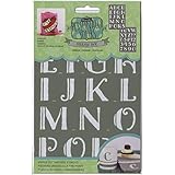 Deco Art Urban Ink Stencil, 6" by 9", Shadow