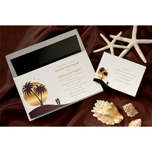 cheap beach wedding invitations