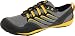 Merrell Merrell Mens Shoes Trail Glove Grey Yellow Mesh Running Sneakers J85521, Smoke/Adventure Yellow, 10 D(M) Us