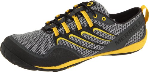 Merrell Men's Trail Glove Smoke/Adventure Yellow Trainer J85521 9 UK