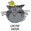 Catnip Inside - White Nightshirt in a Bag