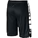 Nike Boy's Elite Basketball Short Black/White Size Medium
