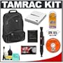 Tamrac 3380 Aero 80 Photo/Laptop Digital SLR Camera Backpack (Black) + Accessory Kit for Canon Rebel T3, T3i, T1i, T2i, EOS 60D, 5D, 7D, Nikon D3000, D3100, D5000, D5100, D7000, D300s, Olympus Evolt E-5, E-30, E-620 & Sony Alpha A560, A580, A33, A35, A55