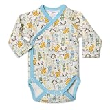 Zutano Print Organic Long Sleeve Body Wrap by