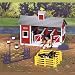 Breyer Stablebates Red Stable Set [Toy]