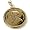 22K / 14K Gold 1967 1oz Krugerrand Coin Pendant