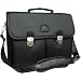 World Class Black Leather Executive Briefcase