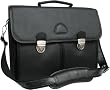 World Class Black Leather Executive Briefcase