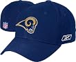 St. Louis Rams Authentic Coaches Sideline Navy Fitted Hat