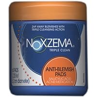 Noxzema Triple Clean Anti-Blemish Pads, 65 Pads