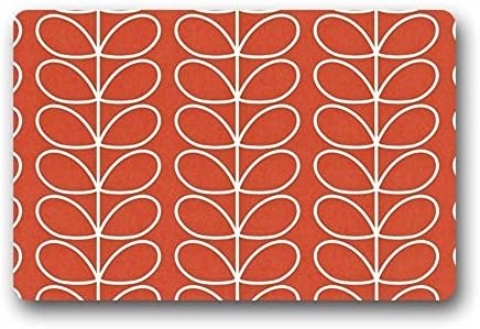 Orla Kiely Custom Doormat Indoor Outdoor Floor Mat (23.6x15.7)