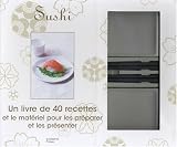 Revue Hachette Pratique  / Sushi : Coffret composé d'un livre de 40 recettes et le matériel pour les présenter et les préparer