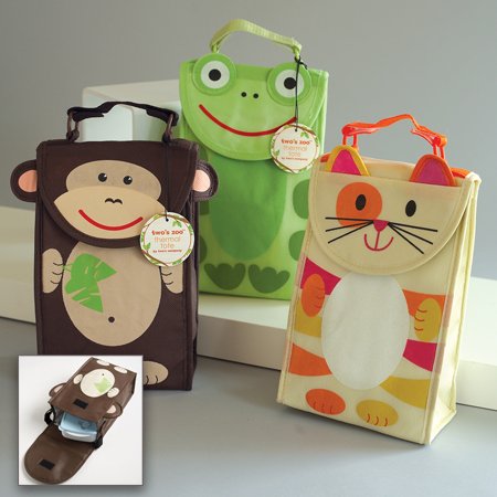 Animal Insulated Thermal Reusable Lunch Bag, Frog