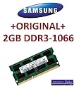 SAMSUNG 2 GB DDR3-1066 (1066Mhz, 204pin, CL7) PC3-8500 SO-DIMM