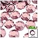 The Crafts Outlet 144-Piece Loose Flatback Acrylic Round Rhinestones, 20mm, Crystal Clear