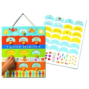 eeBoo Good Habits Job Chart