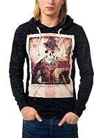 BIAGGIO Sudadera con Capucha (Azul Marino)