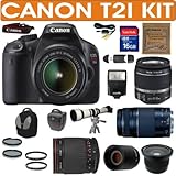 BRAND NEW CANON REBEL T2I (IMPORT) + CANON 18-55mm IS LENS + CANON 75-300mm ....