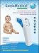 Professional Clinical Large LCD Non-contact Infrared Thermometer - Forehead (Fahrenheit Readings)