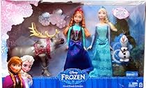 Hot Sale Disney Frozen Exclusive Doll Set Friends Collection [Anna, Elsa, Olaf & Sven]