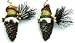 Ornamenti Pinecone Set di due Pinecone Ornaments Set of Two