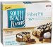 South Beach Living Fiber Fit Bars, S'mores, 5-Count Bars in  6.15-Ounce Boxes (Pack of 8)