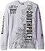 Southpole Men's Long Sleeve Thermal in Flock and Screen Graphic