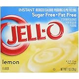 Jell-O Lemon Pudding Sugar Free/Fat Free, 1oz
