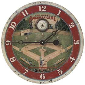 Storytime Collection 18 Wall Clock - Field of Dreams by Timeworks Clock Company