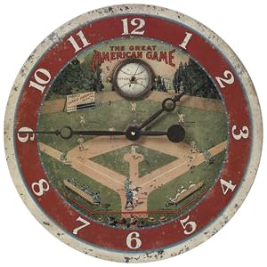 Storytime Collection 18 Wall Clock - Field of Dreams