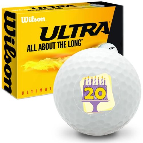 20th Birthday - Wilson Ultra Ultimate Distance Golf Balls