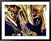 Band of Tuba Musicians, Macau, China Framed Art Poster Print by Richard I'Anson, 49x39